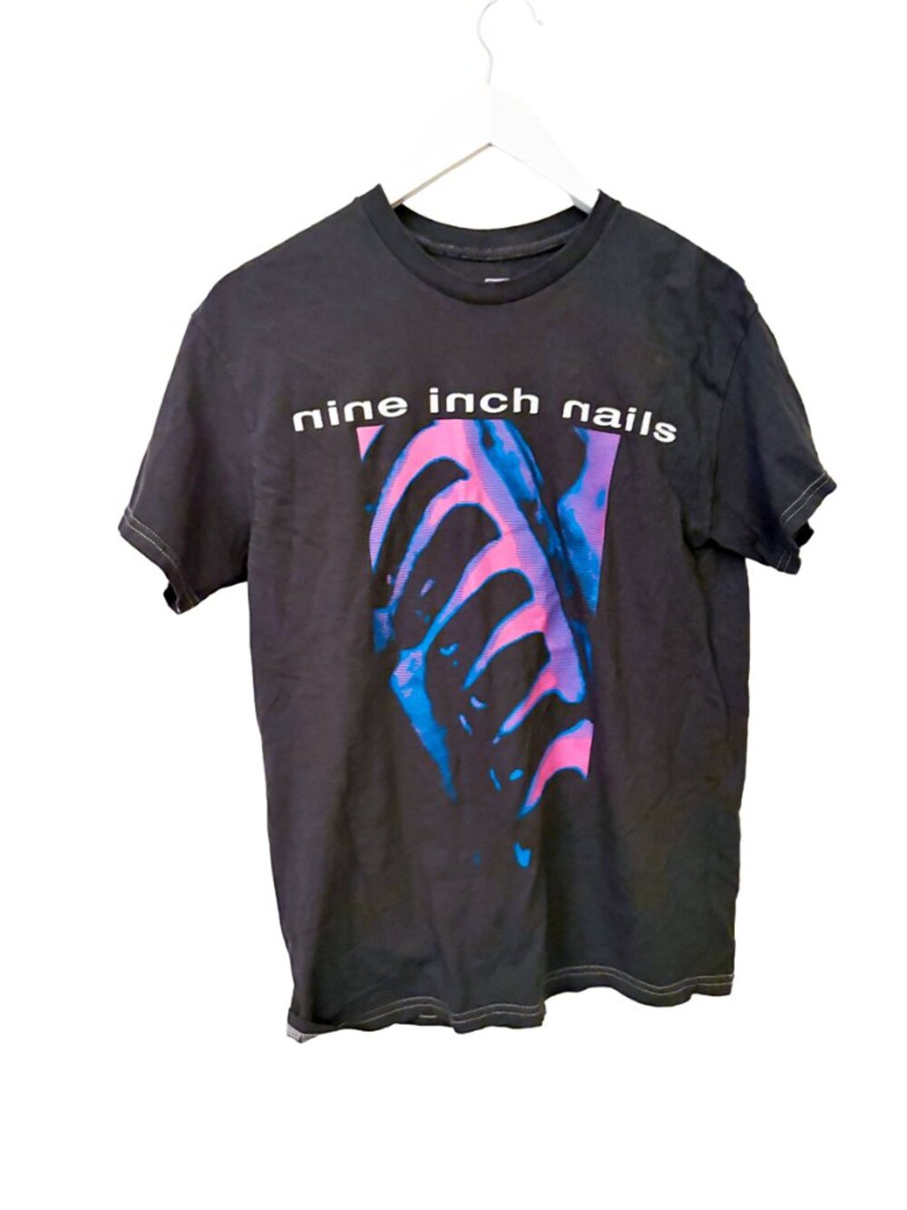 Nine Inch Nails NIN Band T-Shirt S/M – Industrial Rock Music Tee